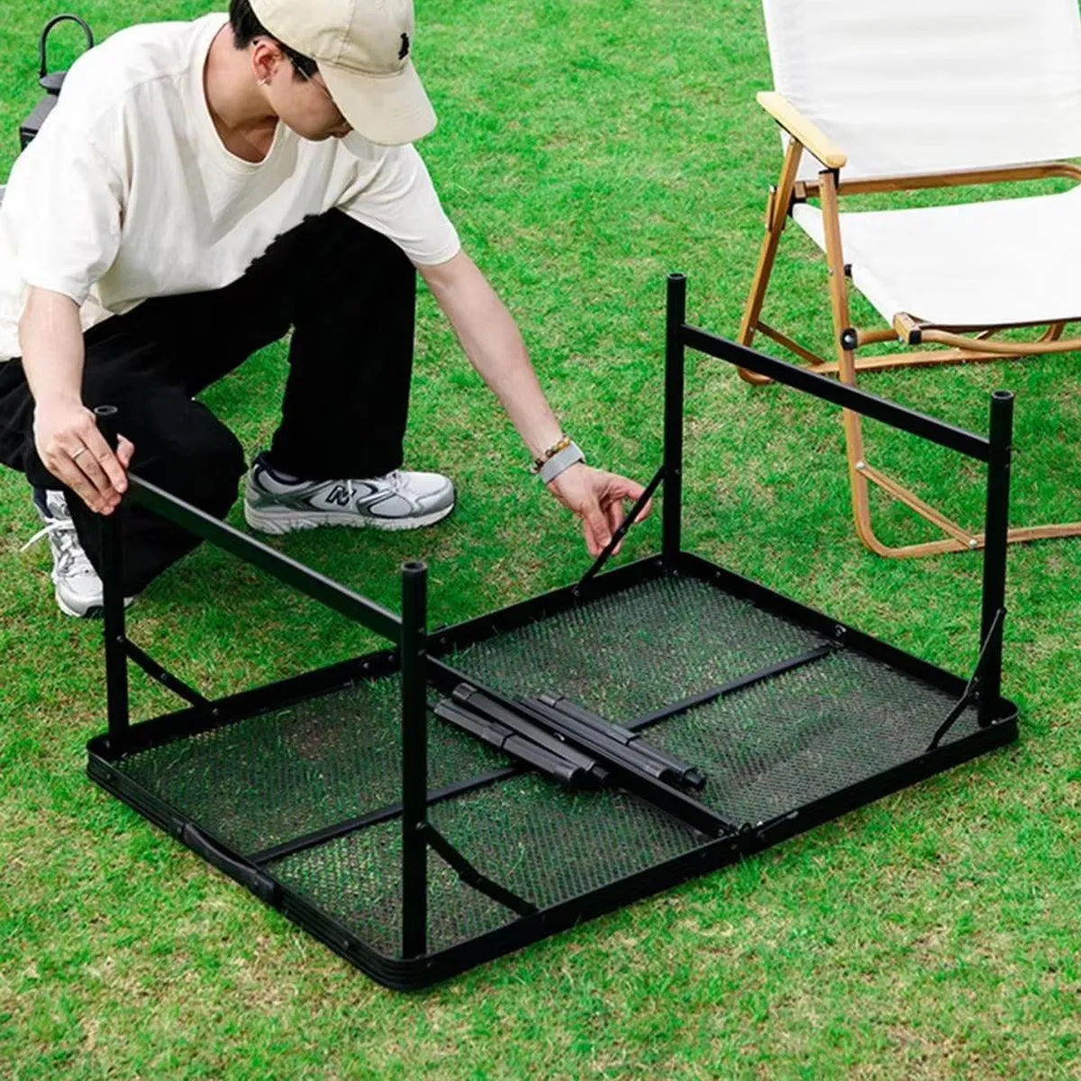 Outdoor Portable Folding Table Lightweight Camping Picnic Dining Travel Desk