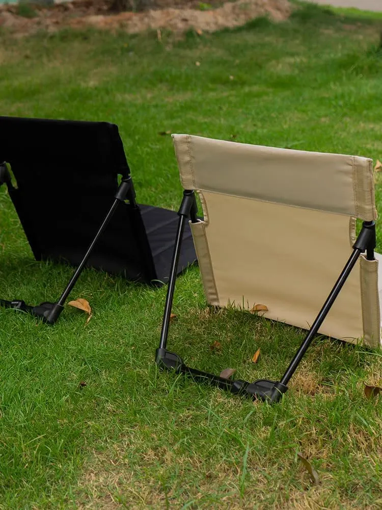 Outdoor Portable Ultra Light Foldable Lounge Chair,Portable Beach Lounge Chair,Outdoor Barbecue, Fishing,Beach, Camping, Picnics, Road trips, Including Storage Tote Bags, Black, Army Green, Khaki