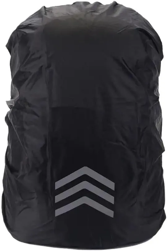 Outdoor Reflective Backpack Rain Cover Night Cycling Hiking Safety Climbing Bag Cover Waterproof Rain Cover for Backpack 18-45L