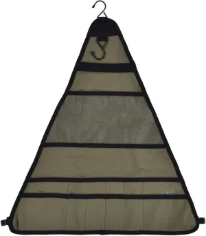 Outdoor Tableware Storage Bag Portable Flatware Bag Hanging Camping Tableware Bag Foldable Oxford Tableware Storage Bag Camping Picnic Beach