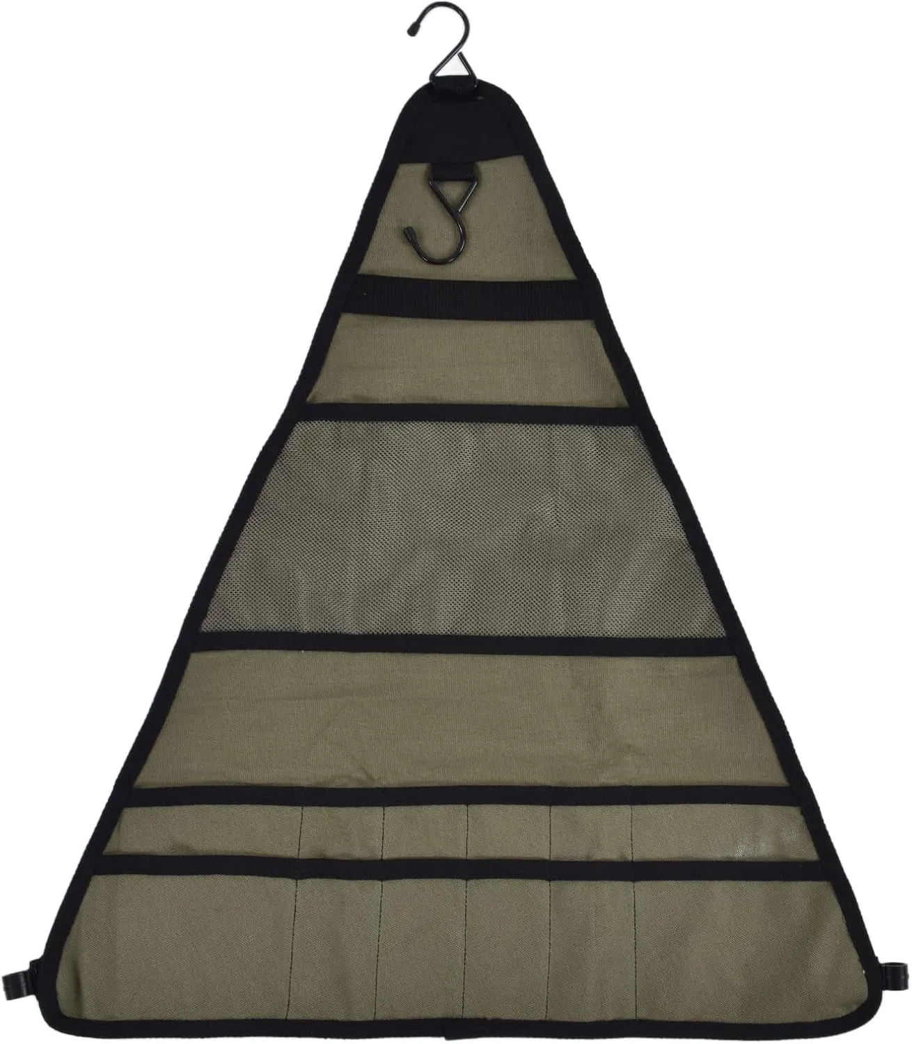 Outdoor Tableware Storage Bag Portable Flatware Bag Hanging Camping Tableware Bag Foldable Oxford Tableware Storage Bag Camping Picnic Beach
