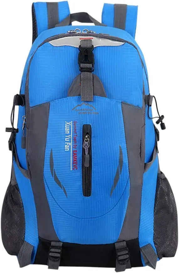 Outdoor Trekking Backpack Nylon Waterproof Hiking Travel 40L Large Capacity Knapsack Lightweight