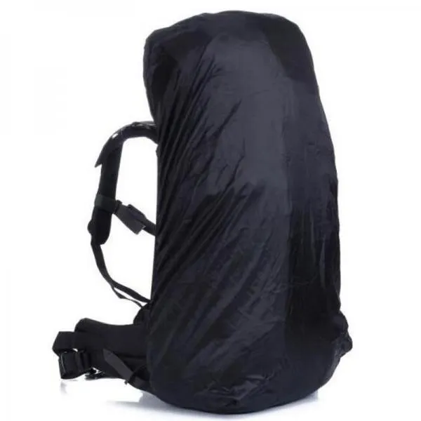 Outdoors 30L-40L Backpack Cover Luggage Dustproof Waterproof Protector Black