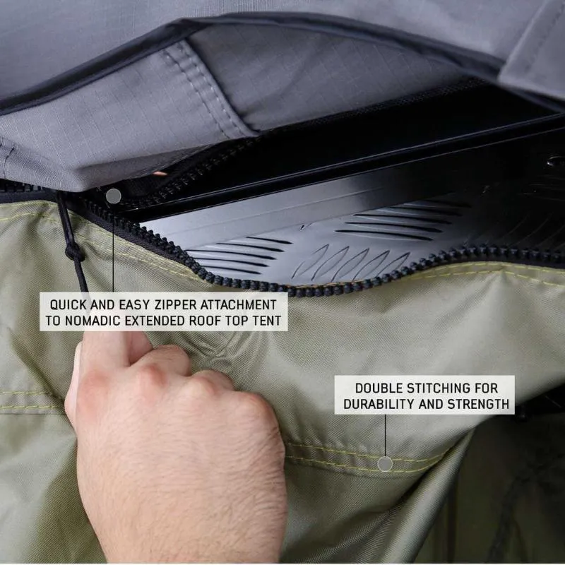 Overland Vehicle Systems Nomadic Roof Top Tent Annex