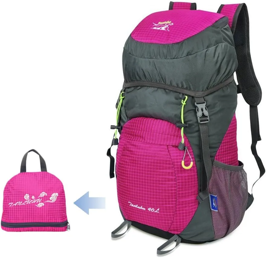 Packable Hiking Backpack Ultralight Foldable Waterproof Travel Daypack Sports Bag