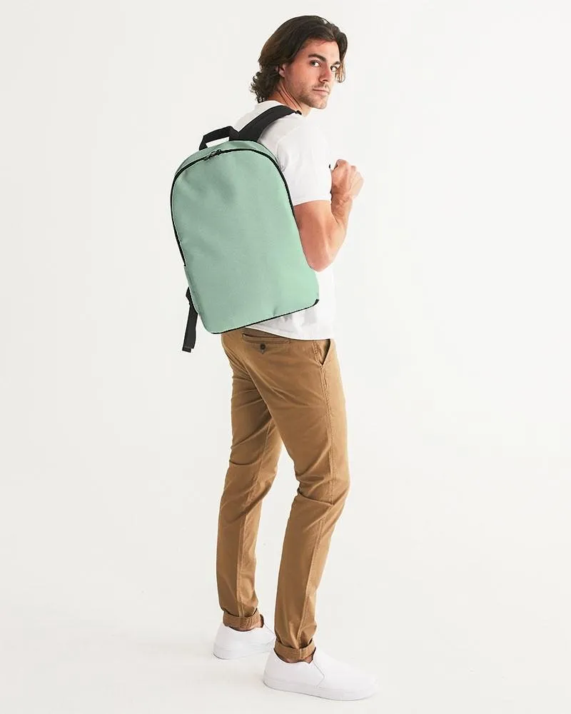 Pale Pastel Green Waterproof Backpack | Bright Pale Pastel Green | C30M0Y30K0