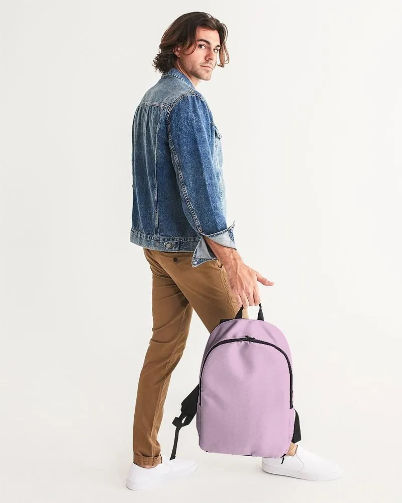 Pale Pastel Magenta Purple Waterproof Backpack | Bright Pale Pastel Magenta Purple | C8M30Y0K0