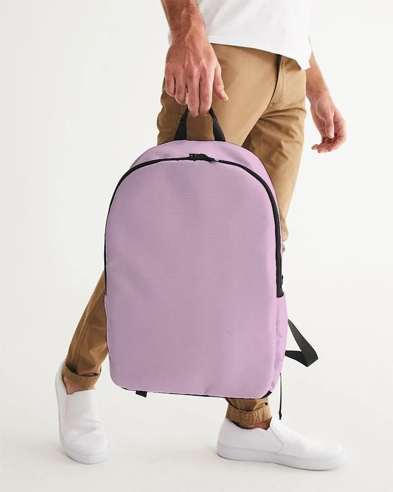 Pale Pastel Magenta Purple Waterproof Backpack | Bright Pale Pastel Magenta Purple | C8M30Y0K0