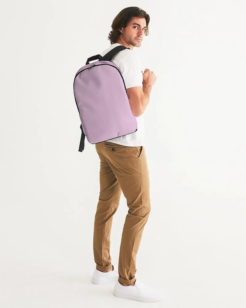 Pale Pastel Magenta Purple Waterproof Backpack | Bright Pale Pastel Magenta Purple | C8M30Y0K0