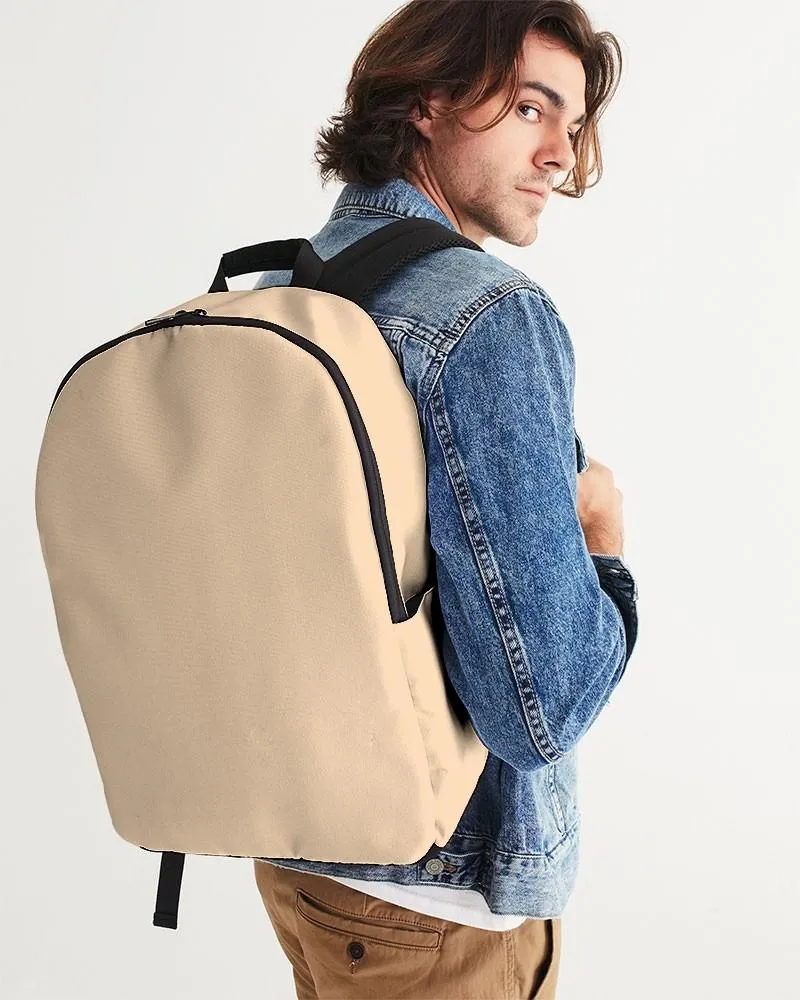 Pale Pastel Orange Waterproof Backpack | Bright Pale Pastel Orange | C0M15Y30K0