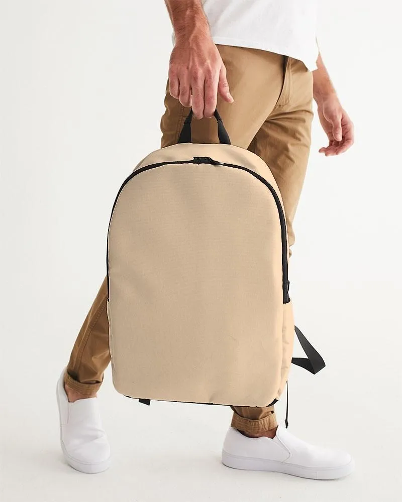 Pale Pastel Orange Waterproof Backpack | Bright Pale Pastel Orange | C0M15Y30K0