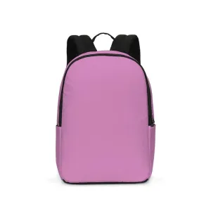 Pastel Magenta Purple Waterproof Backpack | Bright Pastel Magenta Purple | C15M60Y0K0