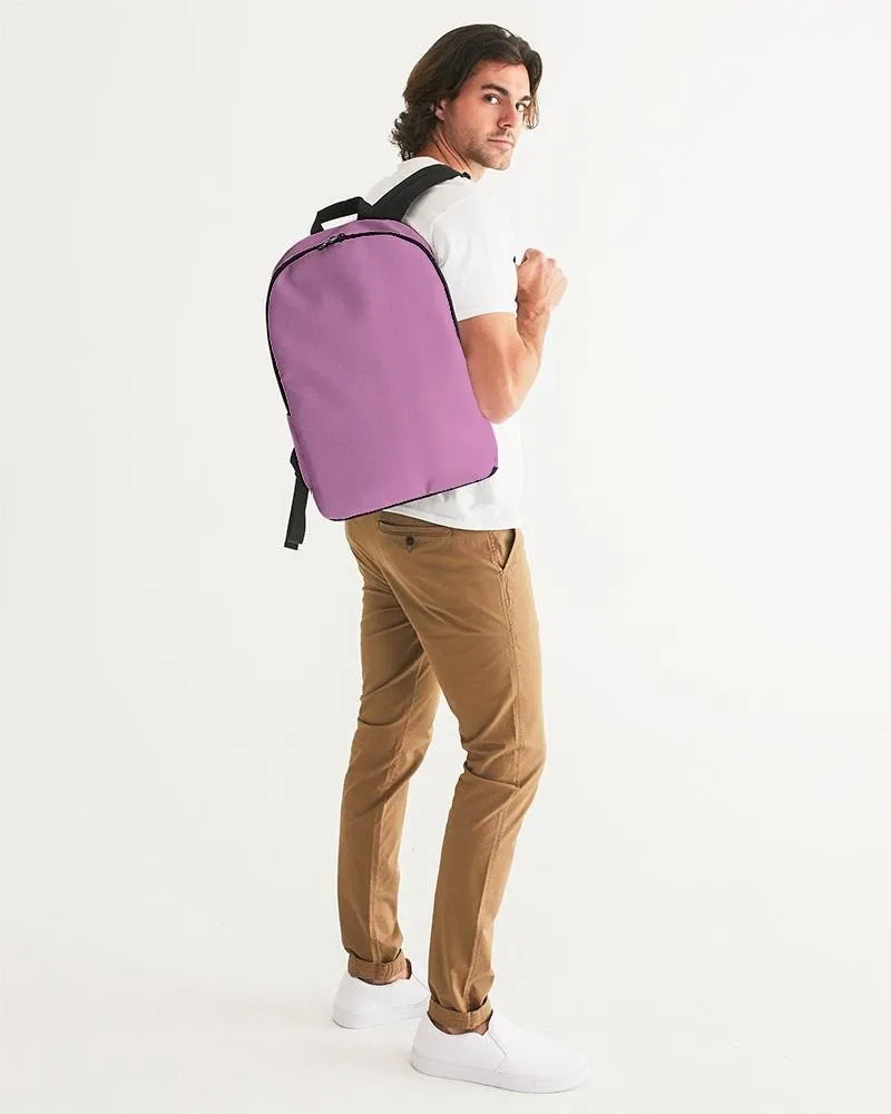 Pastel Magenta Purple Waterproof Backpack | Bright Pastel Magenta Purple | C15M60Y0K0