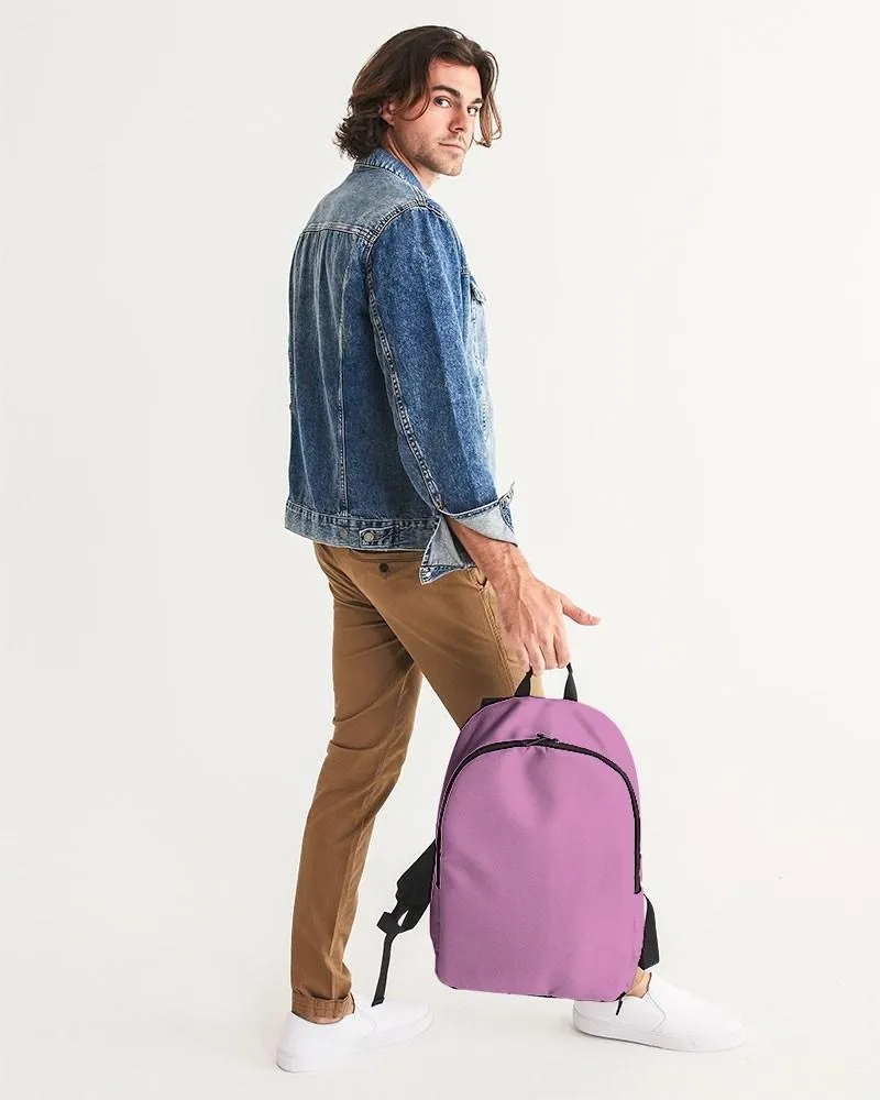 Pastel Magenta Purple Waterproof Backpack | Bright Pastel Magenta Purple | C15M60Y0K0