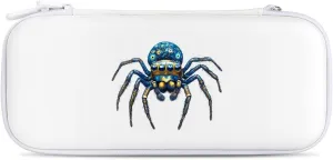 Peacock Spiderpng Compatible with Switch Carrying Case Hard Travel Game Bag Pouch with 15 Games Accessories