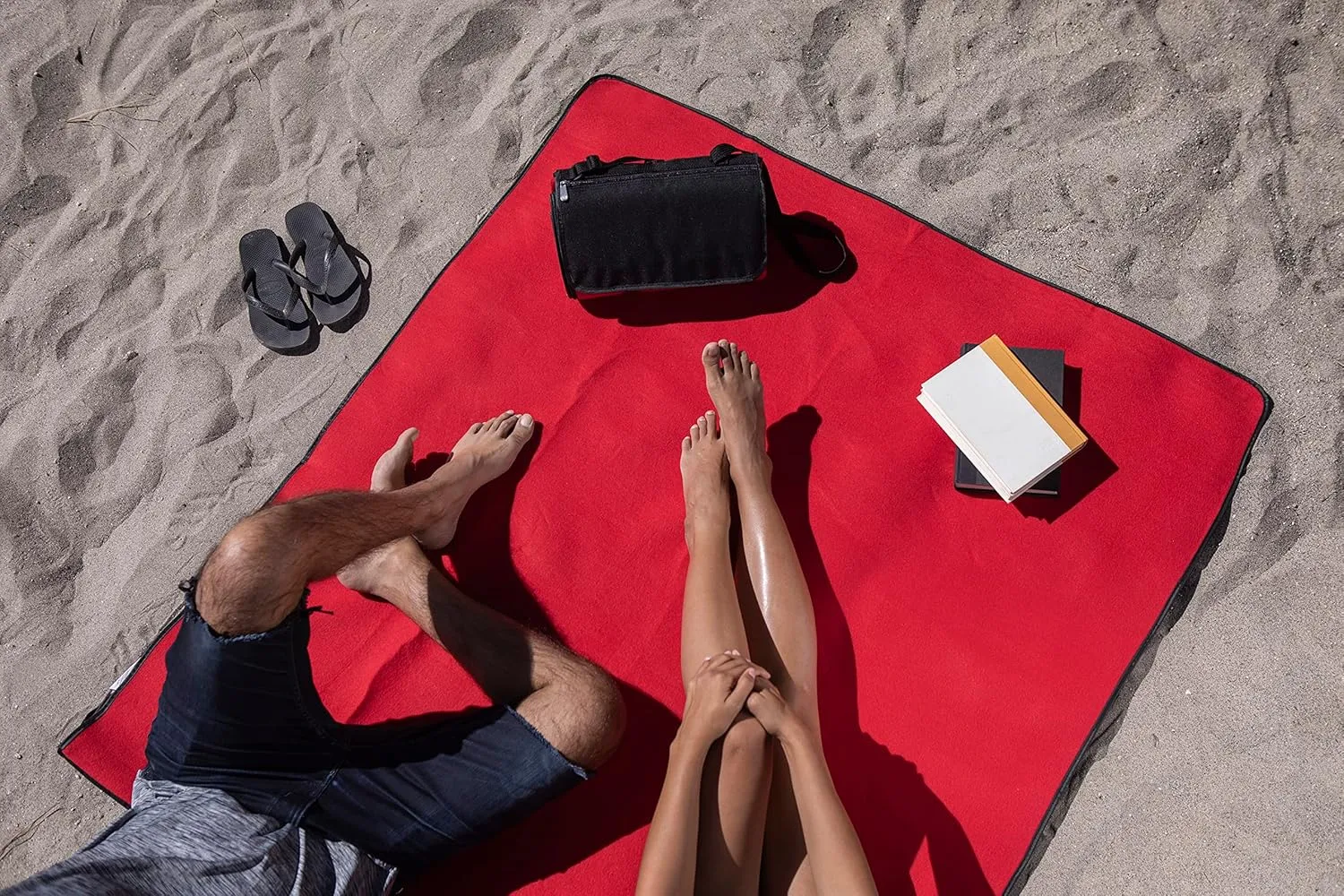 PICNIC TIME NHL Blanket Tote Outdoor Picnic Blanket, Beach Blanket, Camping Blanket