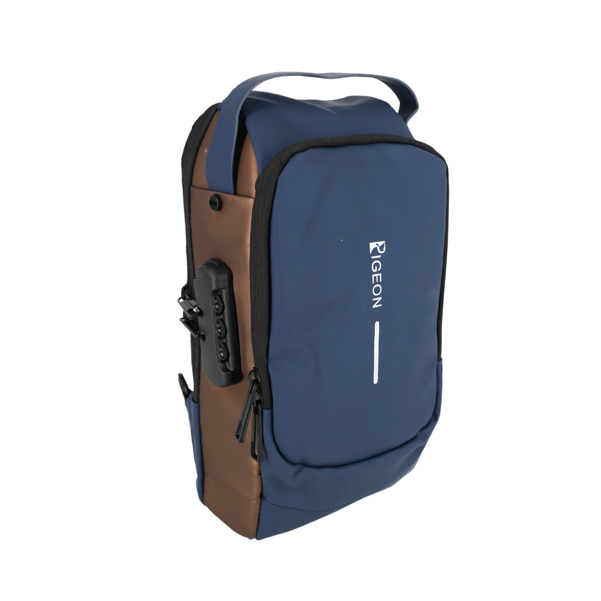 PIGEON Anti theft Crossbody Sling bag, Shoulder Backpack,Lightweight with USB