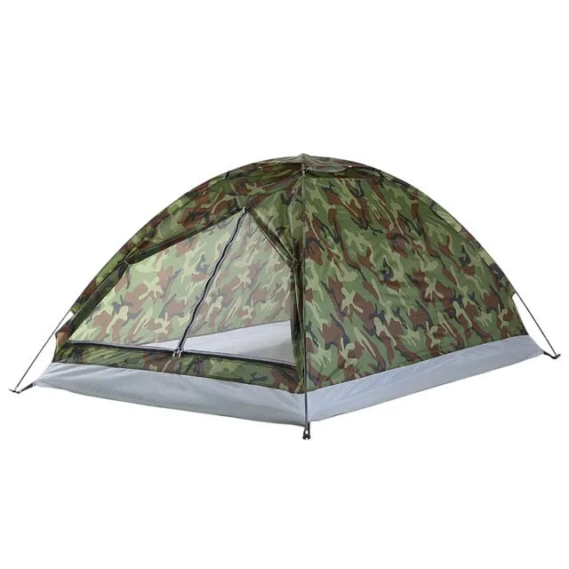 Polyester Tent 200*130*110cm PU1000mm Persons  Camping Hiking Travel Helpful Single Waterproof Layer TOMSHOO for Tent Outdoor 2 Fabric Flash pricing