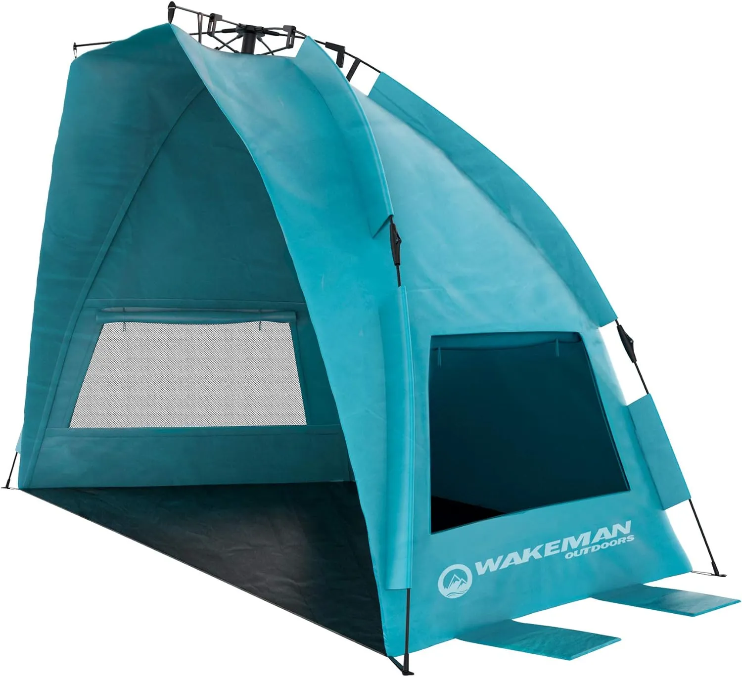 Pop-Up Beach Tents - Instant Shade Canopies with UV Protection, Water and Wind-Resistance, Perfect for Sun and Camping by Wakeman Outdoors