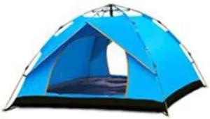 Pop Up Camping Lightweight Tent Waterproof Backpack Outdoor Hiking Tent Traveling Backpacking Tent Lightweight with Carry Bag, Hammock and Camping Mat