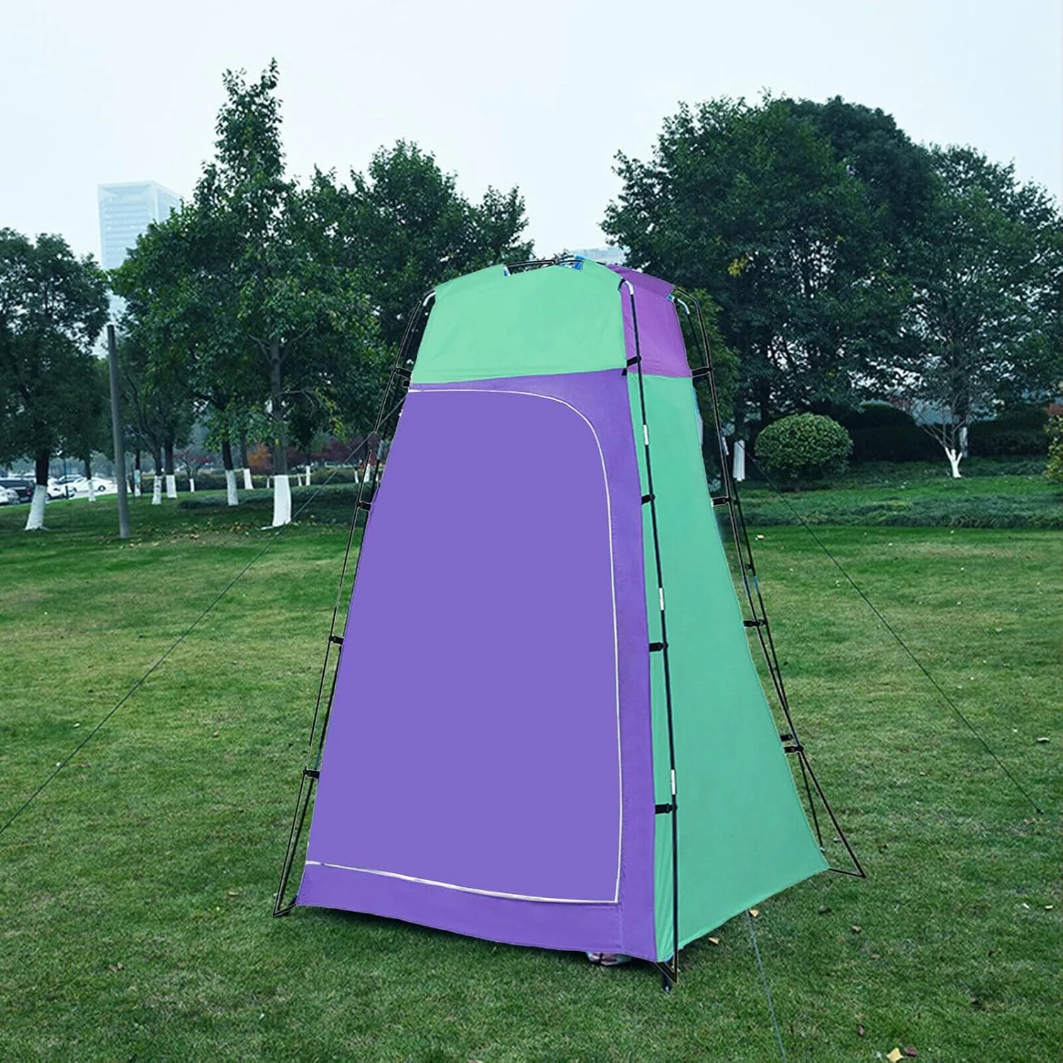 Pop Up Privacy Shower Tent, Portable Outdoor Camping Bathroom Toilet Tent, Changing Dressing Room Privacy Shelters Room, Lightweight & Sturdy, Foldable for Outdoors Indoors