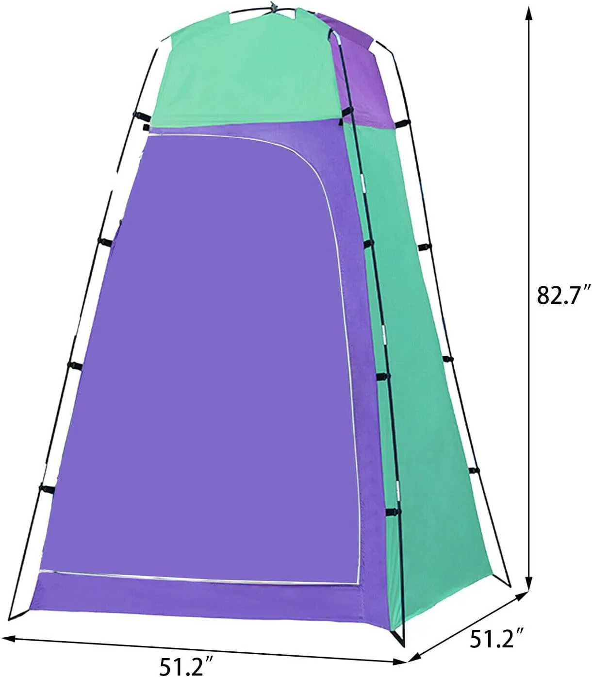 Pop Up Privacy Shower Tent, Portable Outdoor Camping Bathroom Toilet Tent, Changing Dressing Room Privacy Shelters Room, Lightweight & Sturdy, Foldable for Outdoors Indoors