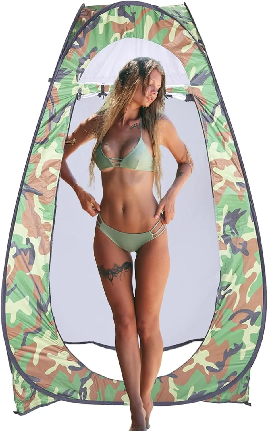 Pop Up Shower Tent Portable Outdoor Toilet Dressing Fitting Room Privacy Shelter Tent for Fishing shelter，Changing Clothes，Outdoor Shower