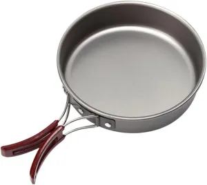 Portable Camping Skillet Aluminum Alloy Non-stick Egg Pan Professional Outdoor Cookware Set