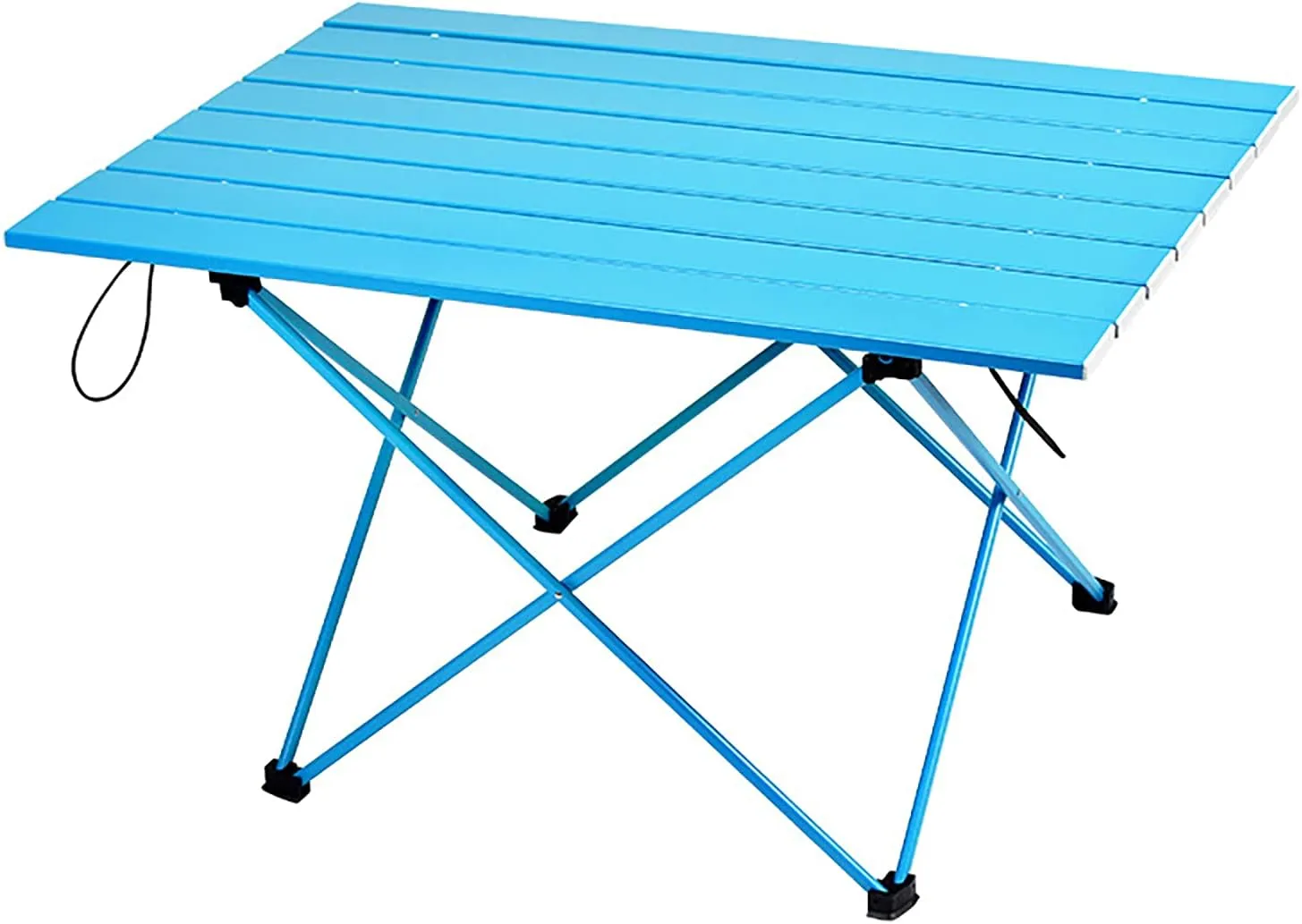 Portable Camping Table Aluminum Alloy Folding Ultra-Light Camping Table Equipped with a Carrying Bag Easy to Store Suitable for Camping Hiking Fishing Picnic Sports Travel