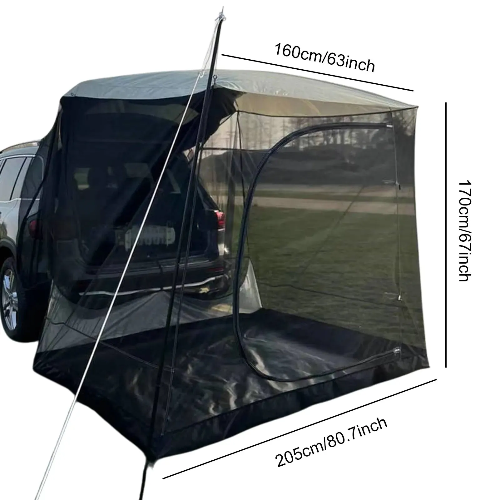 Portable Car Tent Universal Camping Sun Shade