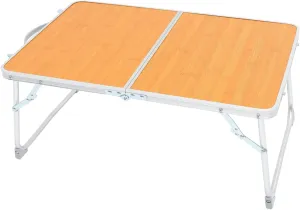 Portable Folding Camping Table Convenient Bed Desk with Wear Resistant for Outdoor Picnics Easy to Store Lightweight for All Activities