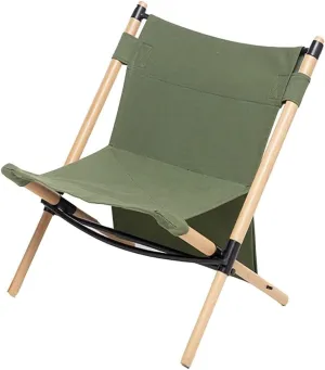 Portable Folding Chair Folding Chair Outdoor Break Solid Wood Recliner Folding Canvas Seat Stool for Outdoor Pool Leisure Beach Lounge Adjustable Folding Chair(C)