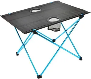 Portable Folding Table，Folding Table, Portable Table, Adjustable Folding Table, Portable Outdoor Side Table, Lightweight Camping Table, Suitable for Camping, Coffee and Travel/E/56*42*40Cm