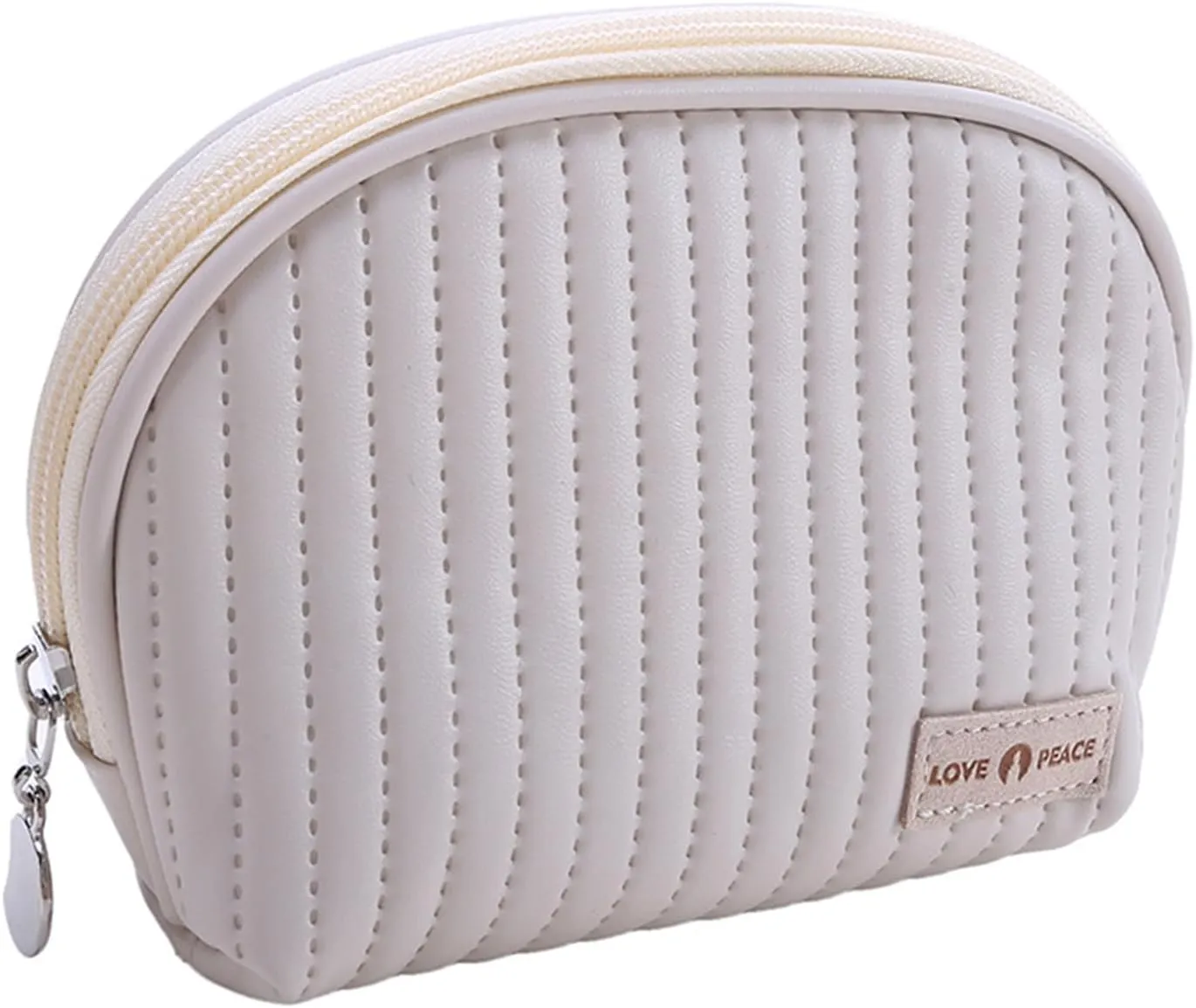Portable Lipstick Storage Bag Girl Leather Makeup Women Cosmetic Bag Travel Waterproof Toiletries Organizer Zipper