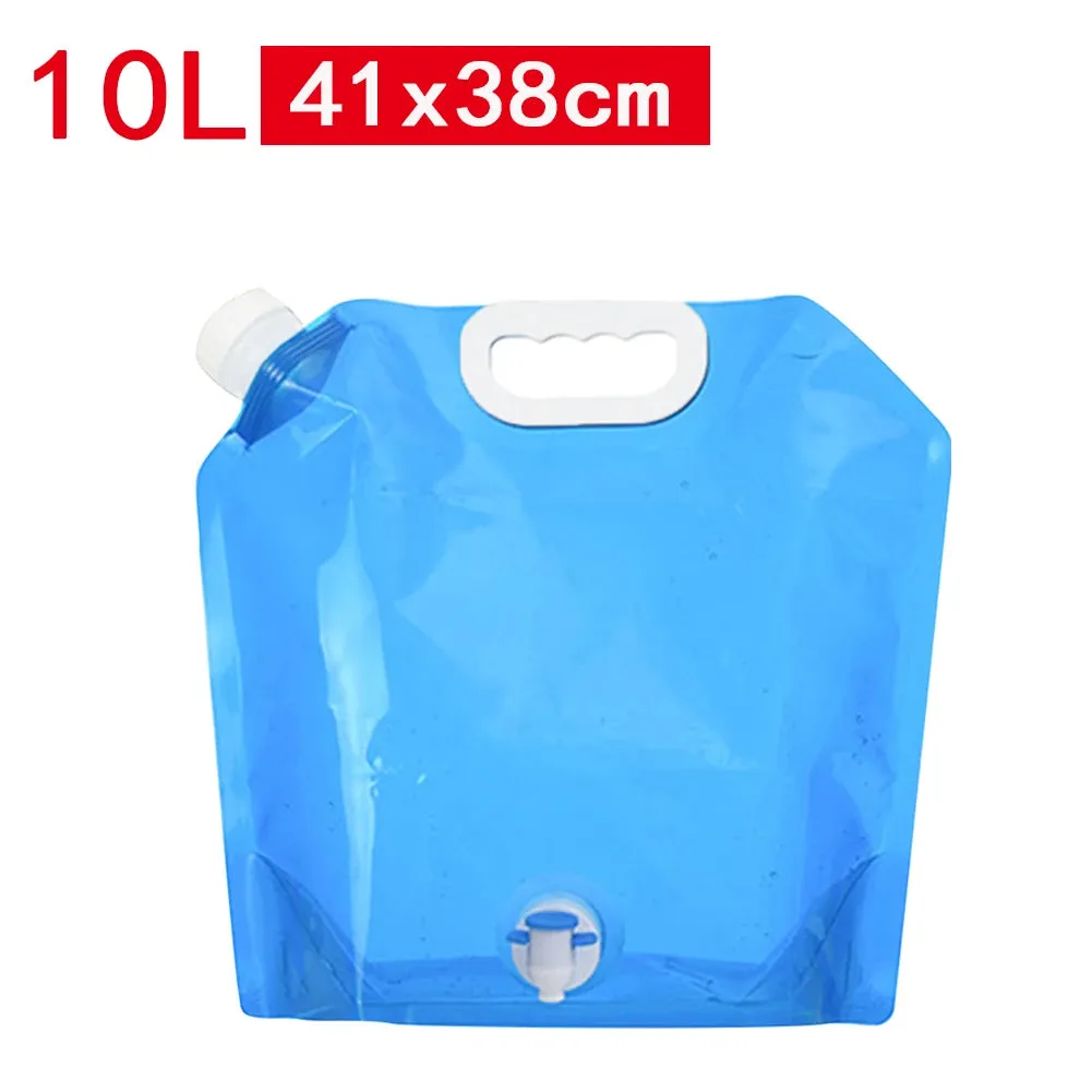 Portable Outdoor Foldable Collapsible Water Bags for Camping, Hiking, Picnic, BBQ