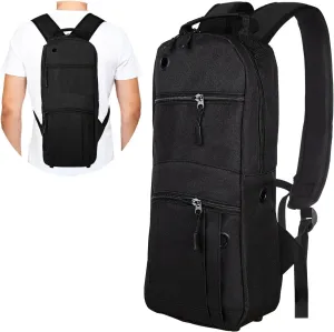 Portable Oxygen Tank Backpack for Size M2, B/M6, C/M9, ML6, A/M4, M7, Comfortable Medical Oxygen Cylinder Backpack Bag with Durable Straps for Travel - Not Suitable for Size D (Black)