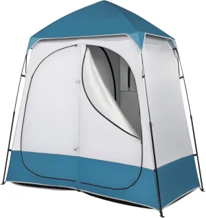 Portable Pop Up Privacy Shower Tent, Privacy Changing Room Tent, Outdoor Camping Bathroom Toilet Tent, Collapsible Shelter for Emergency – Lightweight & Sturdy, Easy Set Up, Foldable - with Carry Bag