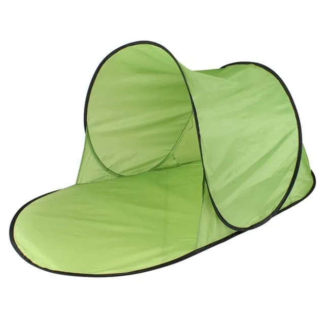 Portable Powerful Tent Beach Beachs Open Beach Value for money Tent Camping Pop Shade Automatic Mat UV Folding Automatic Fully Sun Up Hiking Anti-UV