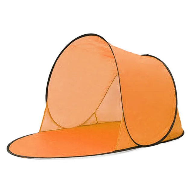 Portable Powerful Tent Beach Beachs Open Beach Value for money Tent Camping Pop Shade Automatic Mat UV Folding Automatic Fully Sun Up Hiking Anti-UV