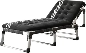Portable Recliner Chair Sun Lounger Chaise Lounges Adjustable Lounge Chair Sunbathing Chair Lawn Chair Camping Chair Patio Deck Chairs for Poolside, Yard, Beach