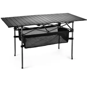 Portable Waterproof Aluminum Camping Table - Lightweight & Rust-Resistant Picnic Desk