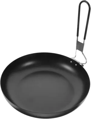 Practical Outdoor Cooking Pot Lightweight Non-Stick Frying Pan for Camping Hiking Supplies