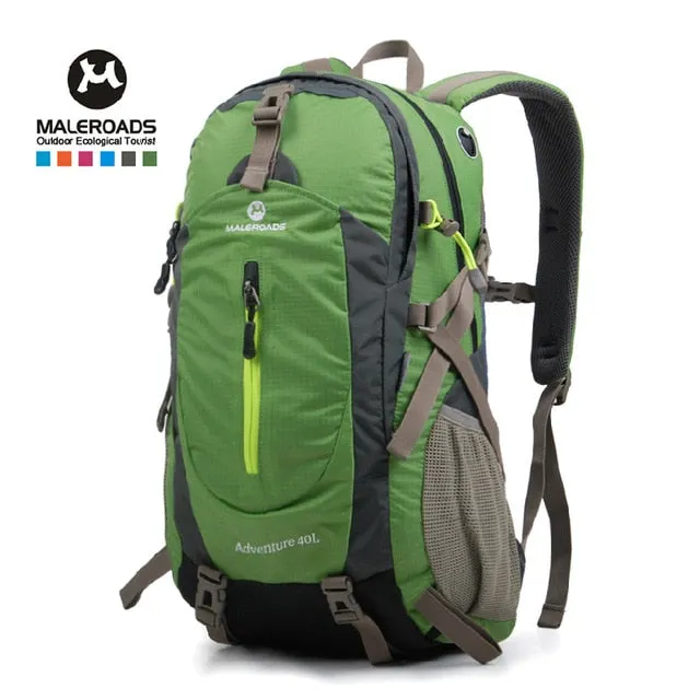 Price guarantee Problem-solving Hiking Maleroads Unisex Camping Backpack 