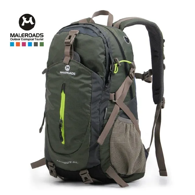 Price guarantee Problem-solving Hiking Maleroads Unisex Camping Backpack 