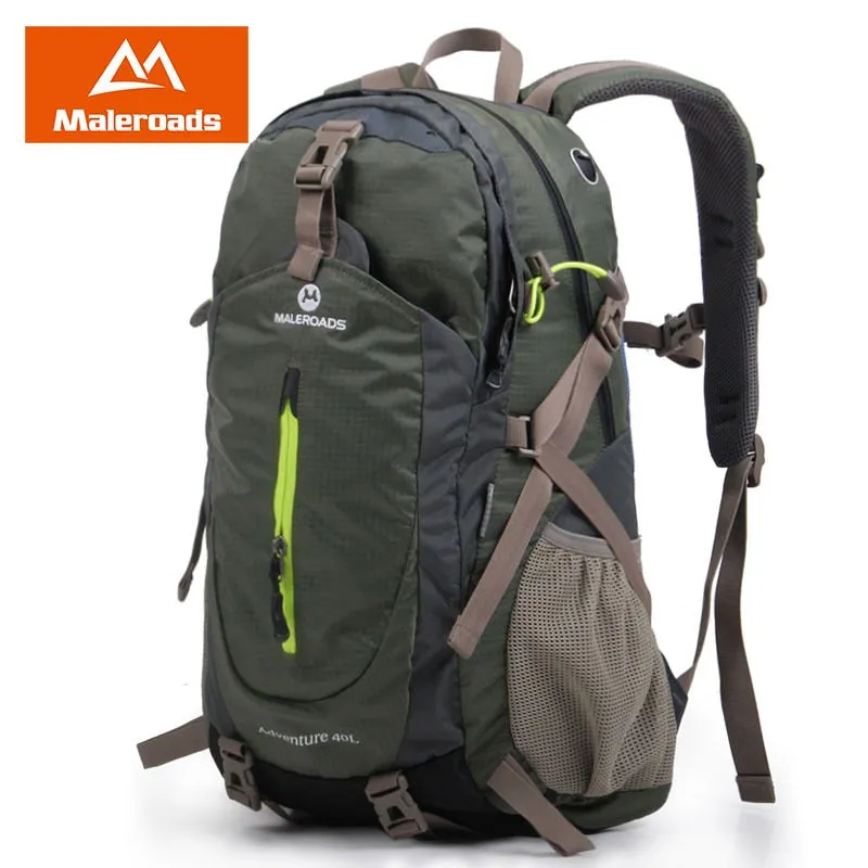 Price guarantee Problem-solving Hiking Maleroads Unisex Camping Backpack 
