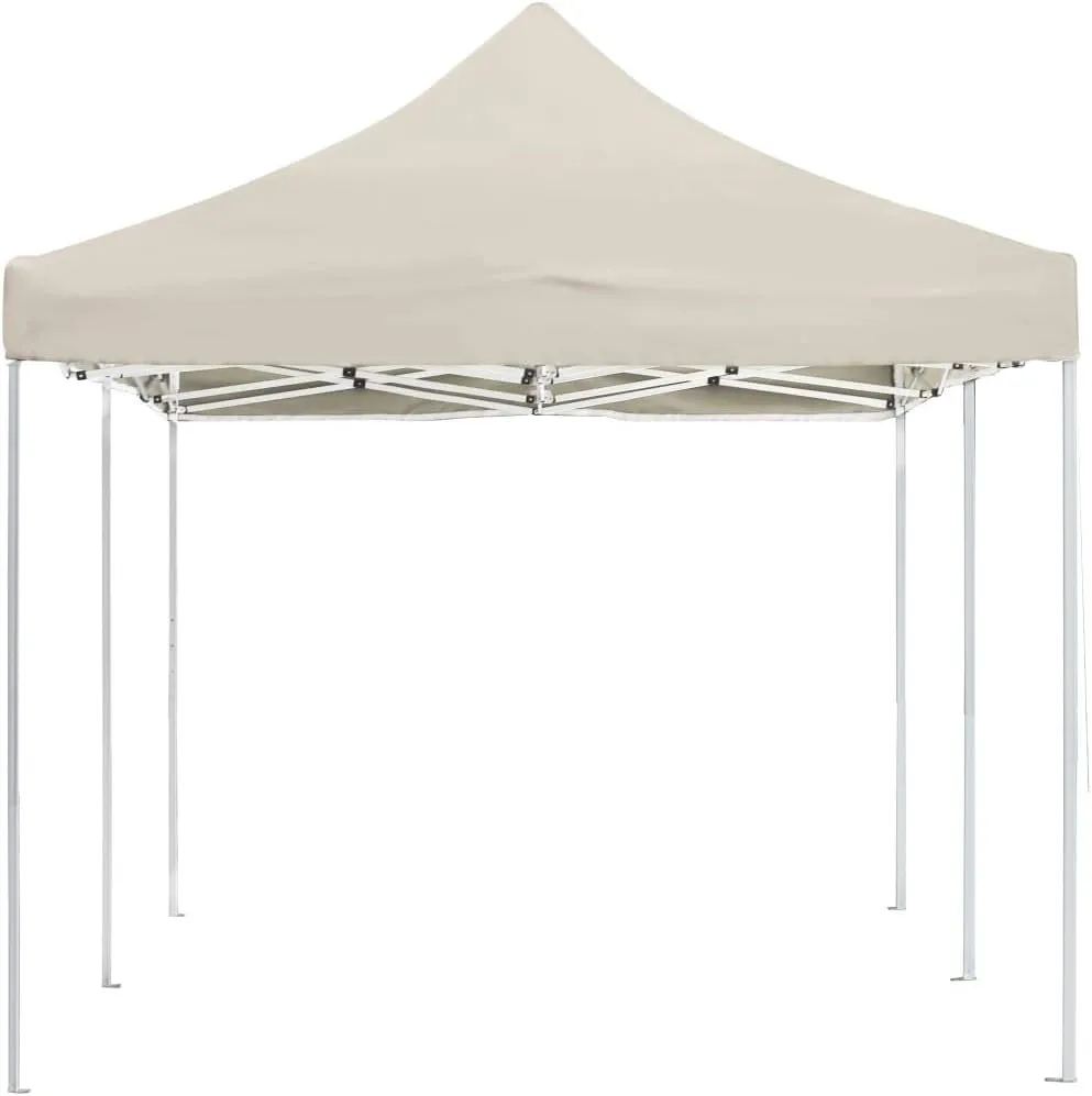 Professional Folding Party Tent, Pop Up Canopy Tent Commercial Instant Shelter Tent Heavy Duty Event Tent PavilionPortable Waterproof Canopy Folding Wheeled Bag Canopy Sandbags 236.2x118.1