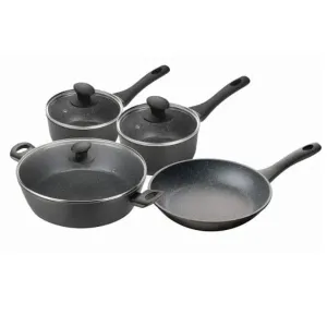Pyrolux Pyrostone Nonstick Cookware Set - 4 Piece(Fry Pan, Casserole, Saute Pan, Stock Pot)