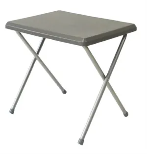 Quest Fleetwood Low Plastic Table Grey