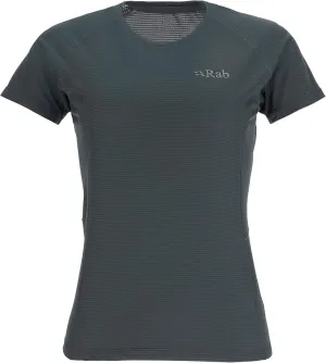Rab Women's Sonic Tee - Lightweight Breathable Short-Sleeve T-Shirt for Trail Running & Hiking