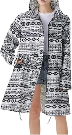 Rain Poncho, Portable EVA Raincoat with Hood Reusable Rain Coats Emergency Camping Survival Kits